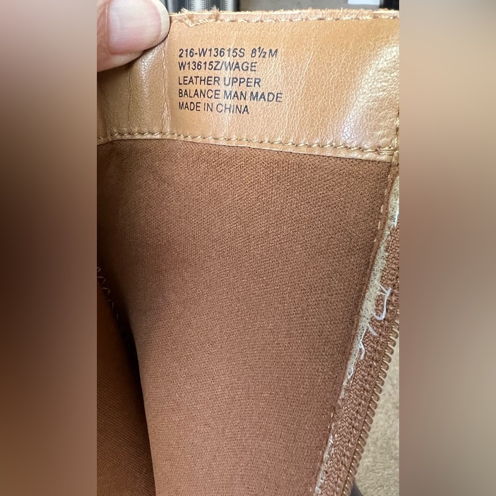 White Mountain Tan Suede Wedge Boots - Picture 12 of 15